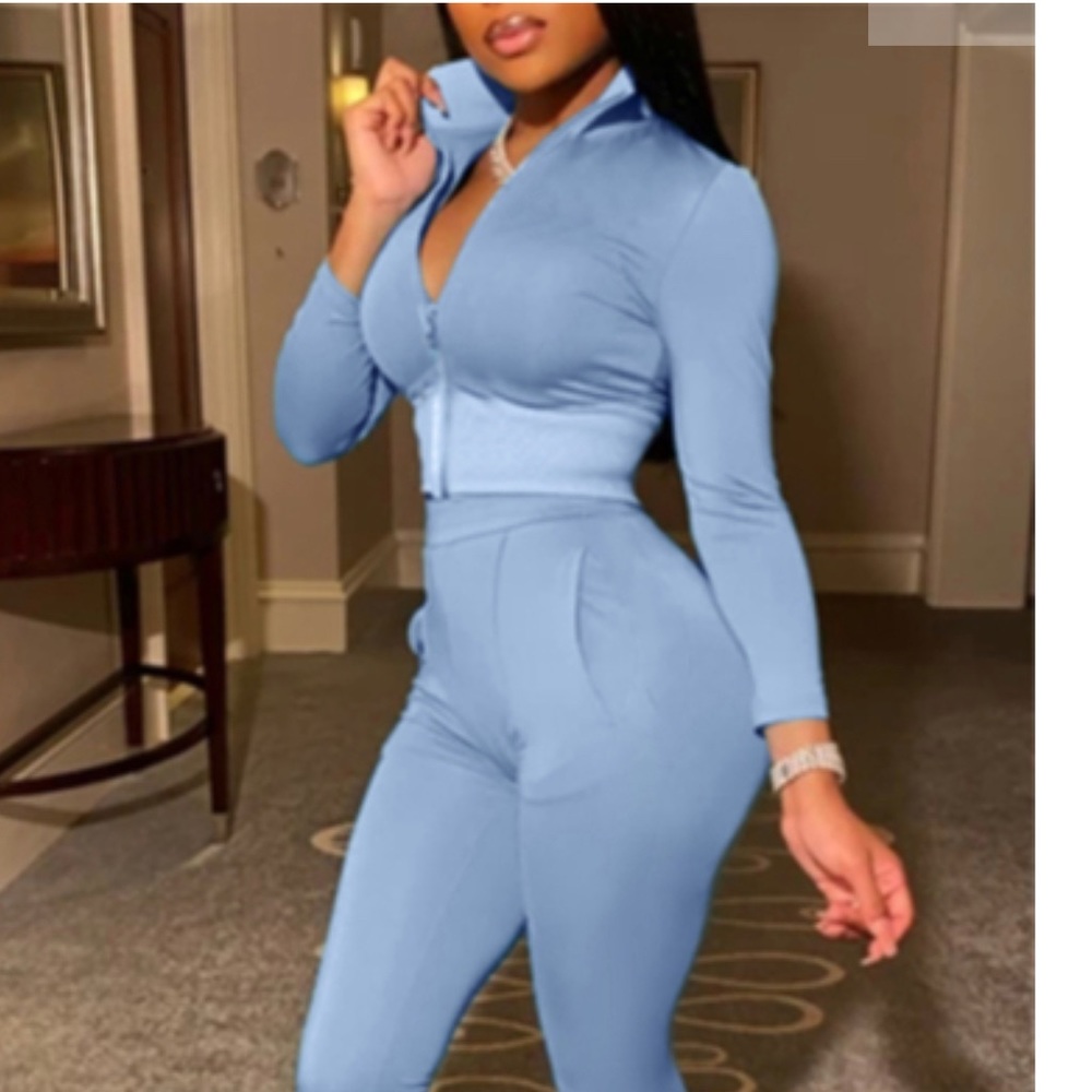Two piece jumpsuit